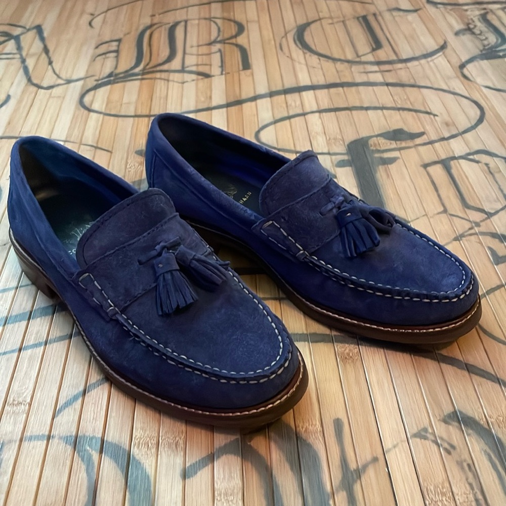 Cole Haan Blue Suede shoes